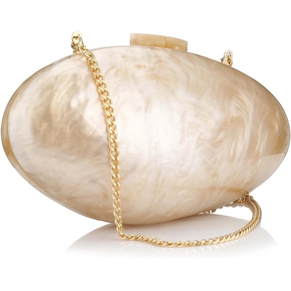 Amazon Women Shell Shape Clutch/Shoulder Crossbody Bag - Picture 5 of 9